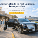 amtrak orlando to port canaveral transportation private suv service