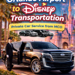 Orlando airport to Disney transportation SUV private car service from MCO to Walt Disney World